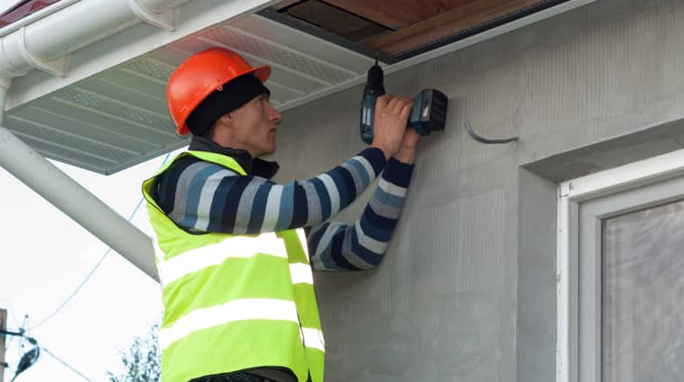 installing a soffit in London, Surrey and Berkshire